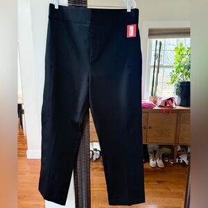 NWT Spanx Womens Perfect Pant Size 3XL  Black Slim Straight Pull on: